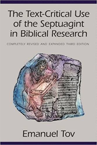 the text-critical use of the septuagint on biblical research book cover