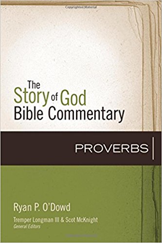the story of god bible commentary: proverbs book cover